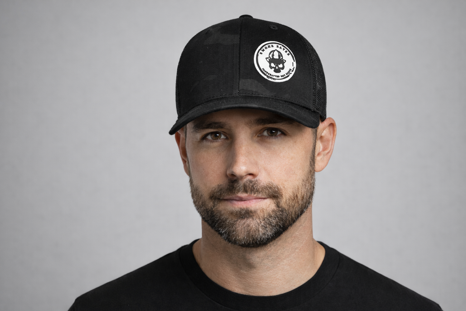 Retro Snap Back Trucker Hat - Multi-Cam